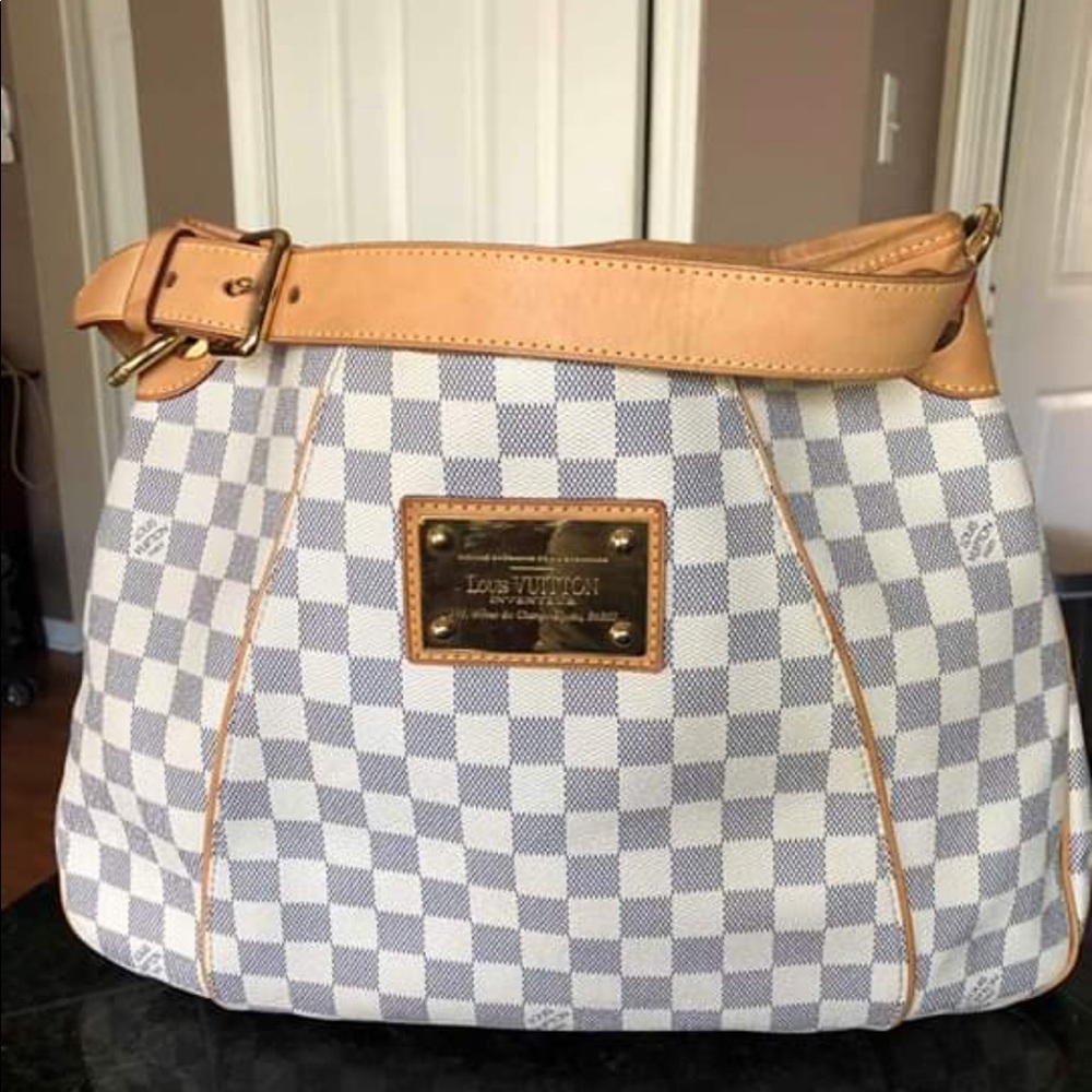 Beautiful Auth Louis Vuitton Galliera Azur PM